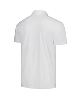 Men's LevelWear White San Diego Padres Sector Batter Up Raglan Polo Shirt