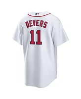 Men's Nike Rafael Devers White Boston Red Sox 2021 Patriots' Day Official Replica Player Jersey