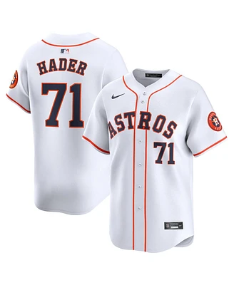 Men's Nike Josh Hader White Houston Astros Home limited Player Jersey