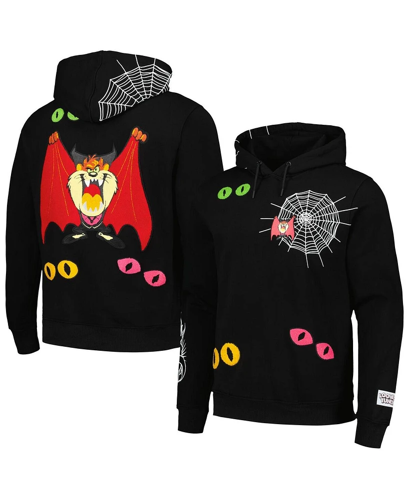 Men's and Women's Freeze Max Black Looney Tunes Taz Dracula Horror Pullover Hoodie