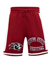 Men's and Women's Pro Standard Red Virginia Union University 2024 Nba All-Star Game x Hbcu Classic Chenille Shorts