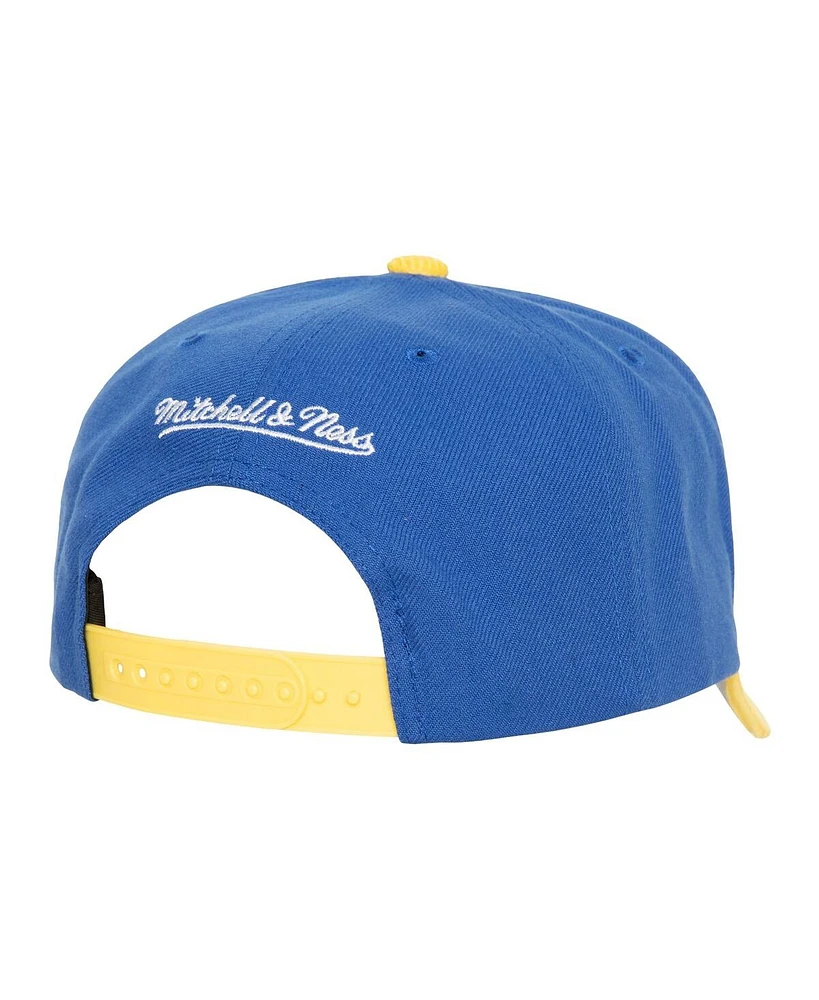 Men's Mitchell & Ness Royal Milwaukee Brewers Corduroy Pro Snapback Hat