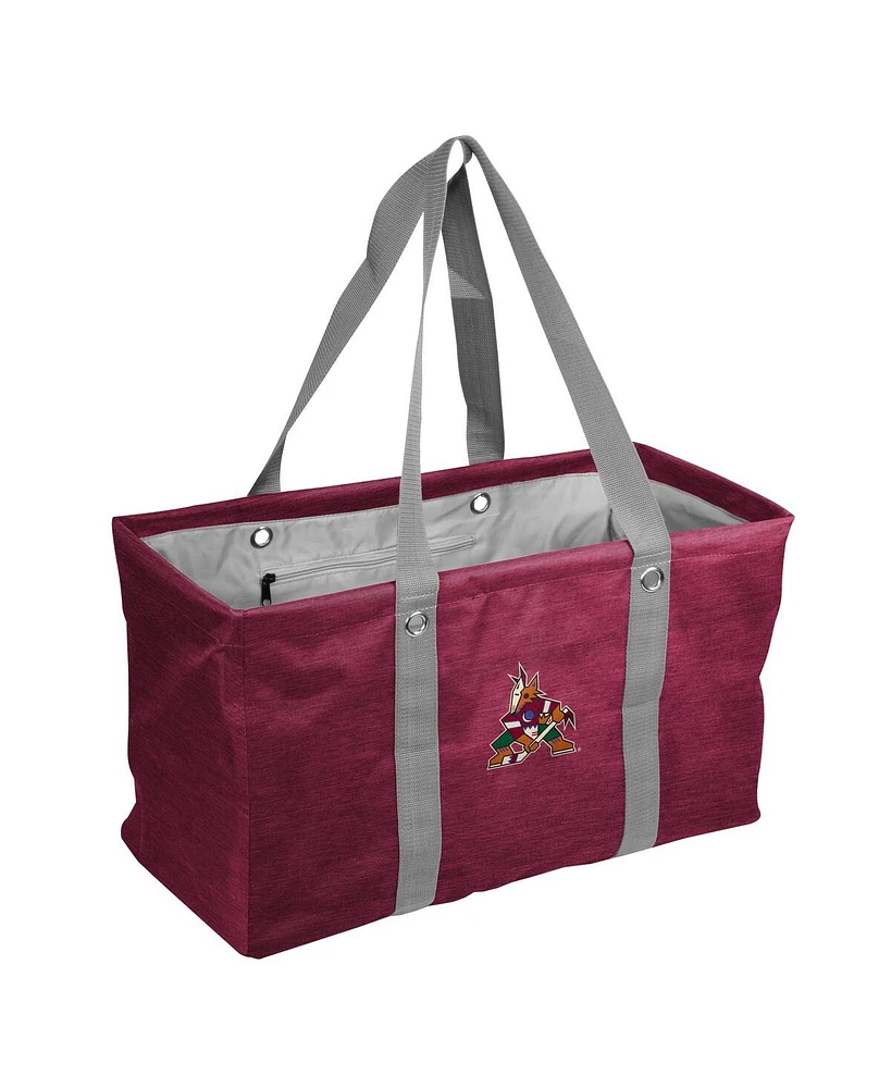 Men's and Women's Arizona Coyotes Crosshatch Picnic Caddy Tote Bag