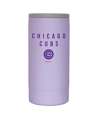 Chicago Cubs 12 Oz Lavender Soft Touch Slim Coolie