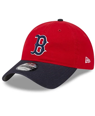 Men's New Era Red Boston Red Sox 2024 Batting Practice 9TWENTY Adjustable Hat