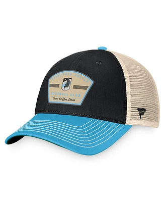 Men's Fanatics Black Minnesota United Fc Archer Trucker Adjustable Hat