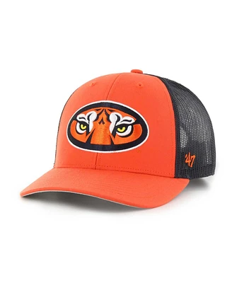 Men's '47 Brand Orange Auburn Tigers Trucker Adjustable Hat