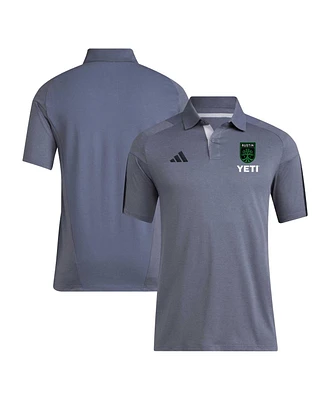 Men's adidas Gray Austin Fc 2024 Training Polo Shirt