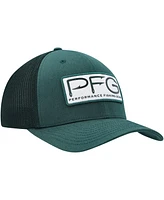 Men's Columbia Green Michigan State Spartans Pfg Hooks Flex Hat