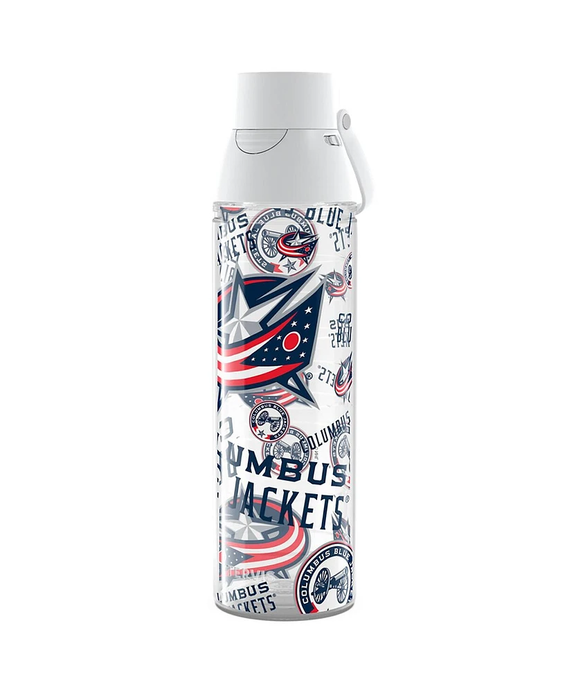 Tervis Tumbler Columbus Blue Jackets 24 Oz Allover Venture Lite Water Bottle