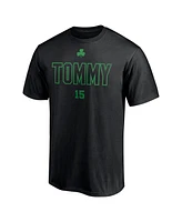 Men's Fanatics Tom Heinsohn Black Boston Celtics T-shirt