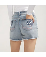 Silver Jeans Co. Suki Mid Rise Americana Short