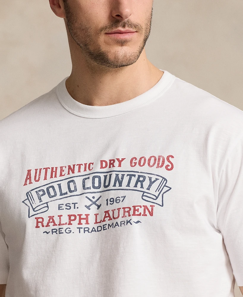 Polo Ralph Lauren Men's Big & Tall Cotton Jersey Graphic T-Shirt