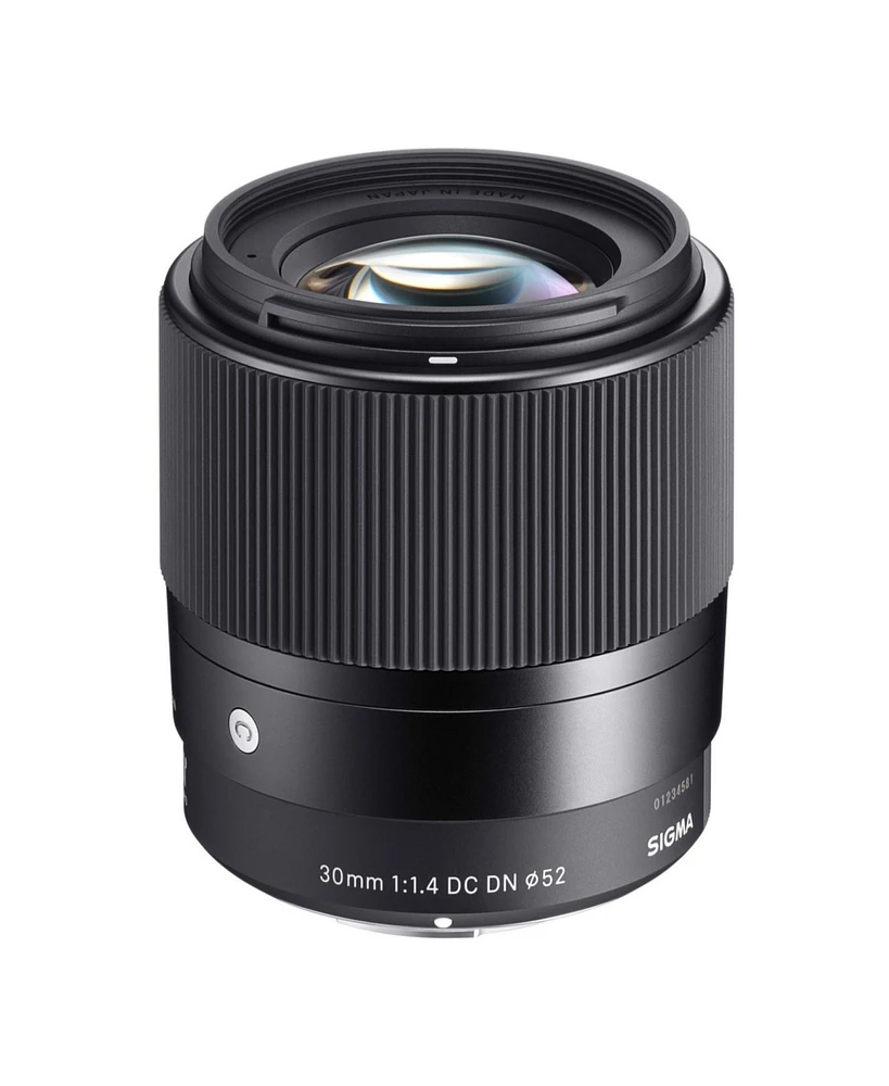 Sigma 30mm f/1.4 Contemporary Dc Dn Prime Lens Canon Ef-m