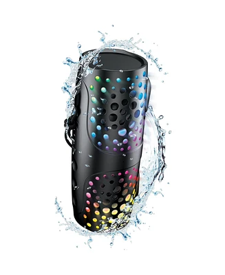 Brookstone Cyclone Beat Wireless Multicolor Led Speaker