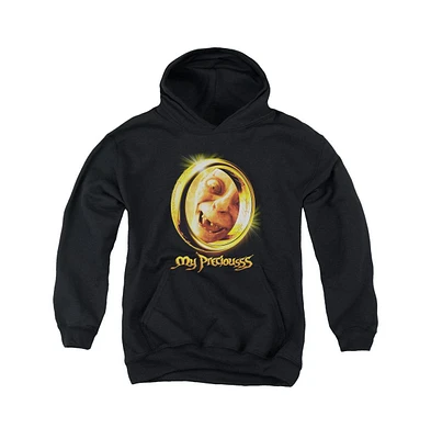 Lord Of The Rings Boys Youth My Precious Pull Over Hoodie / Hooded Sweatshirt