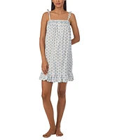 Lauren Ralph Women's Floral Flounce Nightgown