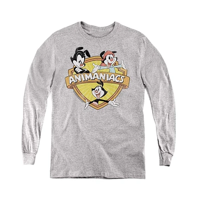 Animaniacs Boys Youth Shielded Long Sleeve Sweatshirt