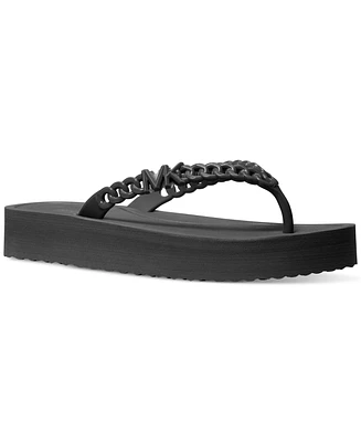 Michael Kors Zaza Slip-On Platform Flip Flop Sandals