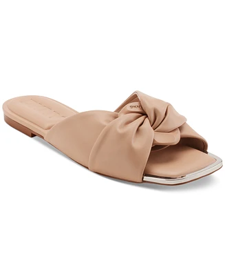 Dkny Women's Doretta Square Toe Slide Sandals