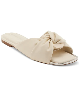 Dkny Women's Doretta Square Toe Slide Sandals