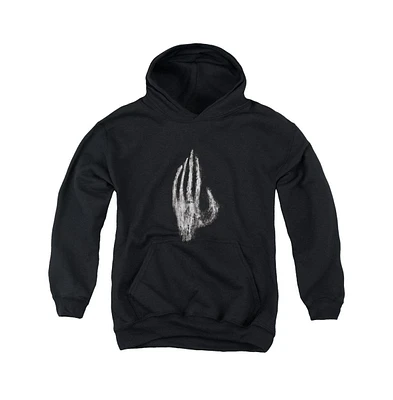 Lord Of The Rings Boys Youth Hand Saruman Pull Over Hoodie / Hooded Sweatshirt