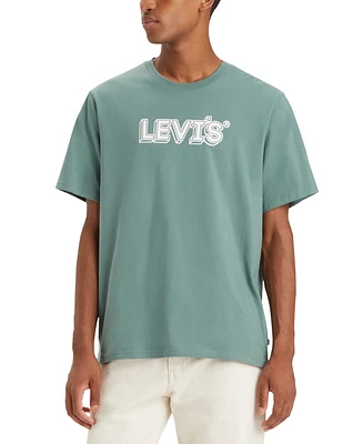 Levi's Men's Cotton Relaxed Logo Crewneck T-Shirt