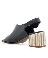 Aerosoles Women's Nora Buckle Strap Chunk Heel Sandals