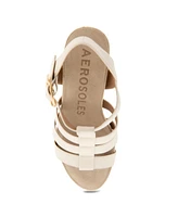 Aerosoles Women's Paige Buckle Strap Wedge