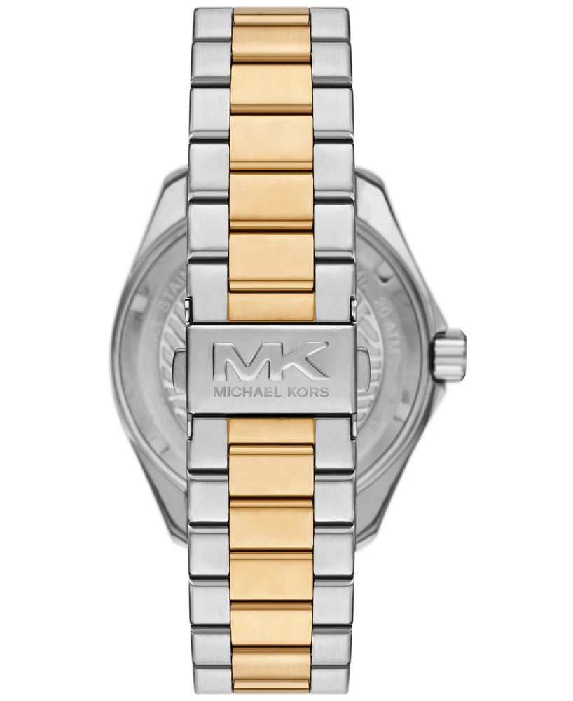 Michael Kors Men's Maritime Three-Hand Two-Tone Stainless Steel Watch 42mm - Two