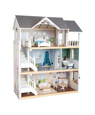 Small Foot Iconic Complete Doll House Playset with Furniture