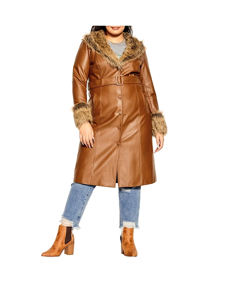 City Chic Plus Size Spanish Romance Coat