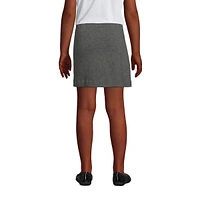 Lands' End Big Girls Plus School Uniform Knit Skort Above the Knee