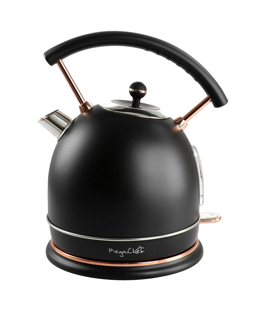 MegaChef 1.8 Liter Half Circle Electric Kettle