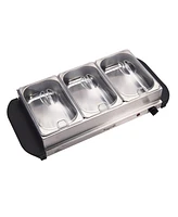 MegaChef Section Buffet Server Food Warmer