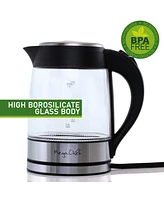 MegaChef Quart Glass Electric Tea Kettle