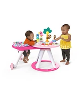 Around We Go 2-in-1 Walk-Around Activity Center Table - Tropic Coral