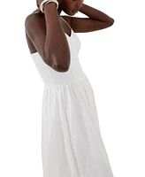 French Connection Womens Florida Sweetheart-Neck Strappy Dress