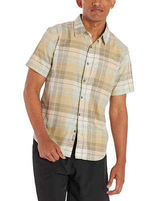 Marmot Men's Aerobora Patterned Button-Up Short-Sleeve Shirt