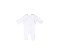 Royal Baby Collection Organic Cotton Footed Coverall with Hat Gift Box