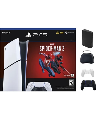 Sony PlayStation 5 Slim Console Digital Edition – Marvel's Spider