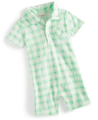 First Impressions Baby Boys Friendship Plaid Sunsuit, Created for Macy's