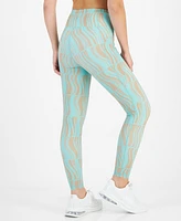 Id Ideology Women's Compression Geo-Print 7/8 Leggings, Created for Macy's