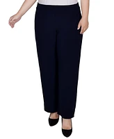 Ny Collection Plus Pull-On Wide-Leg Pants