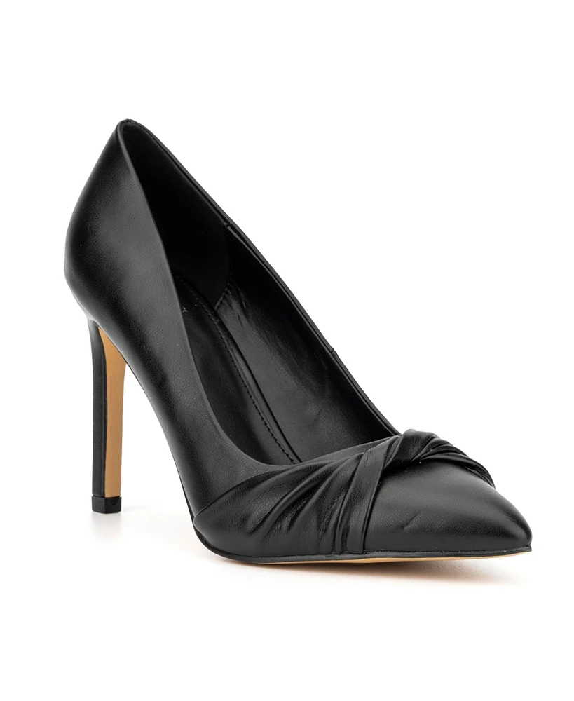 New York & Company Women's Monique- Knotted Pointy High Heels Pumps