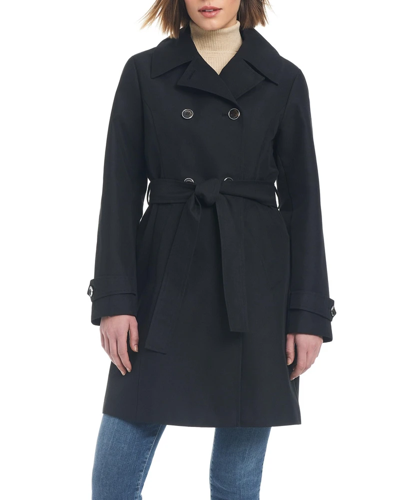 Sanctuary Women's Classic Cotton Blend Trench Coat