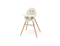 Slickblue Toddler Baby High Chair with Dishwasher Safe Tray
