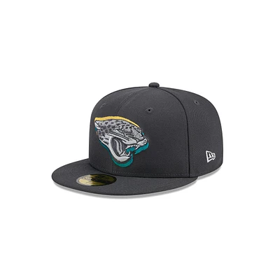 Men's New Era Jacksonville Jaguars 2024 Nfl Draft On Stage 59FIFTY Fitted Hat