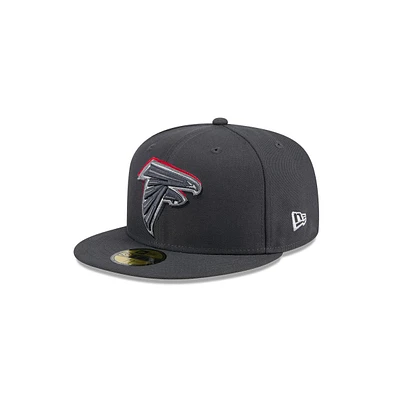 Men's New Era Atlanta Falcons 2024 Nfl Draft On Stage 59FIFTY Fitted Hat