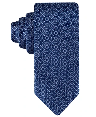 Tommy Hilfiger Men's Classic Double-Square Medallion Tie
